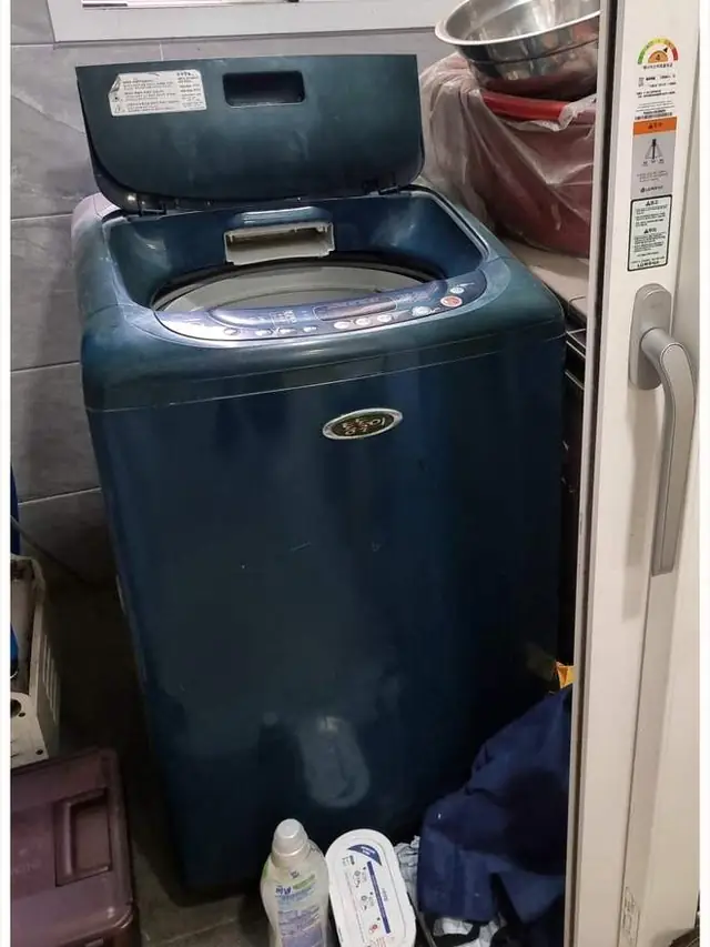 건조기랙 설치 작업 전