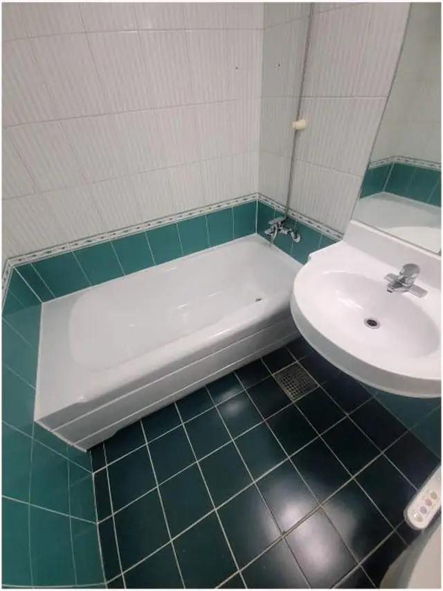 욕조 코팅 복원 작업 후