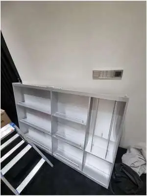 화장실 거울장 교체 작업 과정 1